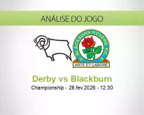Prognóstico Derby Blackburn (28 February 2026)
