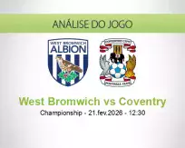 Prognóstico West Bromwich Coventry (21 February 2026)