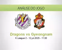 Prognóstico Dragons Gyeongnam (12 July 2025)
