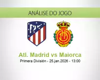 Prognóstico Atl. Madrid Maiorca (25 January 2026)