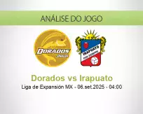 Prognóstico Dorados Irapuato (06 September 2025)