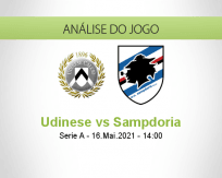 Prognóstico Udinese Sampdoria (16 Maio 2021)
