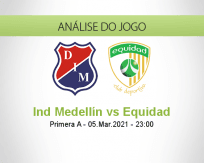 Prognóstico Ind Medellín Equidad (05 Março 2021)