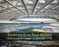 Shakhtar D vs Real Madrid
