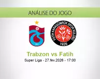 Prognóstico Trabzon Fatih (27 February 2026)