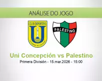 Prognóstico Uni Concepción Palestino (15 March 2026)