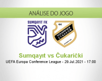 Prognóstico Sumqayıt Čukarički (29 Julho 2021)