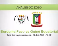 Burquina Faso vs Guiné Equatorial