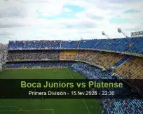 Boca Juniors vs Platense