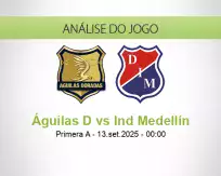 Prognóstico Águilas D Ind Medellín (13 September 2025)