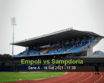 Prognóstico Empoli Sampdoria (19 Setembro 2021)