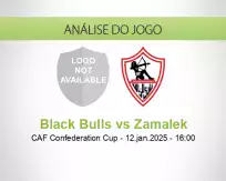 Prognóstico Black Bulls Zamalek (12 January 2025)