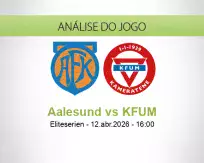 Prognóstico Aalesund KFUM (12 April 2026)