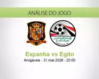 Espanha vs Egito