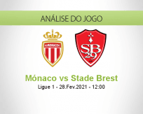 Prognóstico Mónaco Stade Brest (28 Fevereiro 2021)