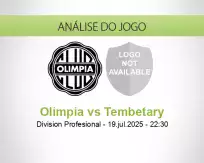 Prognóstico Olimpia Tembetary (19 July 2025)