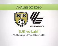 Prognóstico SJK Lahti (27 July 2024)
