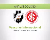 Prognóstico Vasco Internacional (22 November 2024)