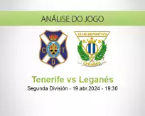 Prognóstico Tenerife Leganés (19 April 2024)