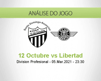 Prognóstico 12 Octubre Libertad (05 Março 2021)