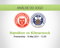 Prognóstico Hamilton Kilmarnock (16 Maio 2021)