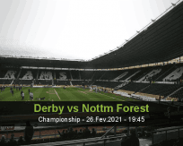 Prognóstico Derby Nottm Forest (26 Fevereiro 2021)