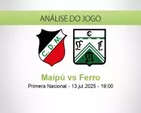 Prognóstico Maipú Ferro (13 July 2025)