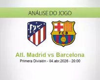 Atl. Madrid vs Barcelona