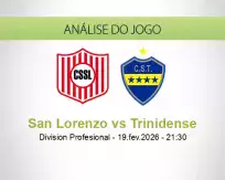 San Lorenzo vs Trinidense