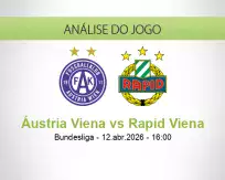 Prognóstico Áustria Viena Rapid Viena (12 April 2026)