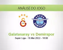 Prognóstico Galatasaray Demirspor (16 Maio 2022)