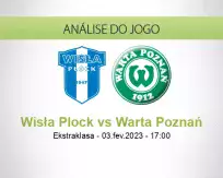 Prognóstico Wisła Plock Warta Poznań (03 February 2023)