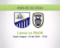 Prognóstico Lamia PAOK (24 April 2024)