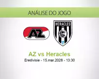 Prognóstico AZ Heracles (15 March 2026)