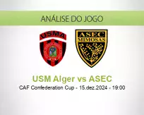 Prognóstico USM Alger ASEC (15 December 2024)