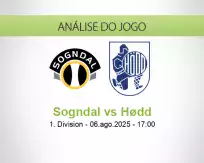 Sogndal vs Hødd