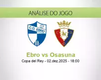 Prognóstico Ebro Osasuna (02 December 2025)