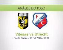 Prognóstico Vitesse Utrecht (03 October 2025)