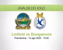 Prognóstico Linfield Dungannon (10 August 2025)