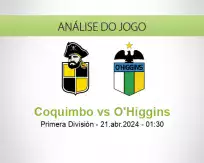 Prognóstico Coquimbo O'Higgins (21 April 2024)