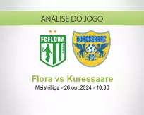 Prognóstico Flora Kuressaare (26 October 2024)