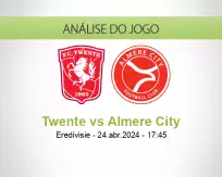 Prognóstico Twente Almere City (24 April 2024)