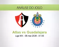 Prognóstico Atlas Guadalajara (08 March 2026)