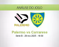 Prognóstico Palermo Carrarese (29 November 2025)