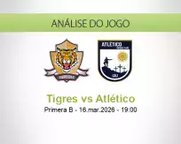 Prognóstico Tigres Atlético (16 March 2026)