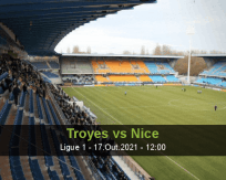 Prognóstico Troyes Nice (17 Outubro 2021)