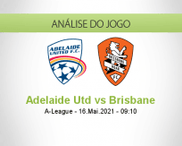 Prognóstico Adelaide Utd Brisbane (16 Maio 2021)