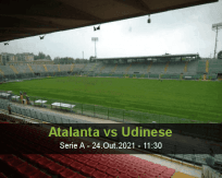 Prognóstico Atalanta Udinese (24 Outubro 2021)