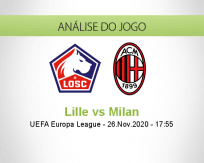 Prognóstico Lille Milan (26 Novembro 2020)