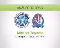 Prognóstico Mito Toyama (12 July 2025)